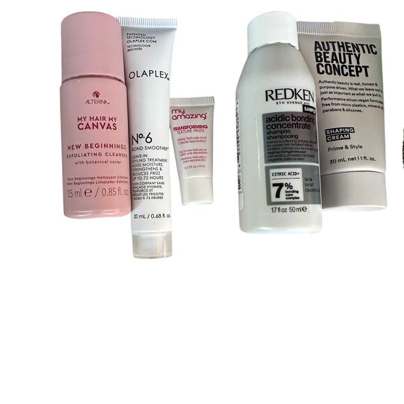 18 piece haircare bundle Bag Tools Massager Beauty Travel Size Samples - Picture 3 of 6